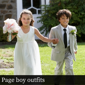 Page boy outfits
